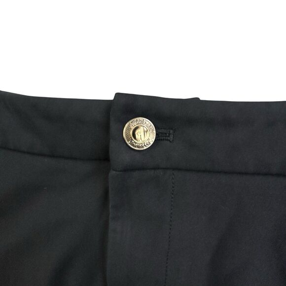 Johnnie-O Prep Formance Shorts Men's 40 Black Golf 10” Inseam Stretch Flat Front - Picture 6 of 11